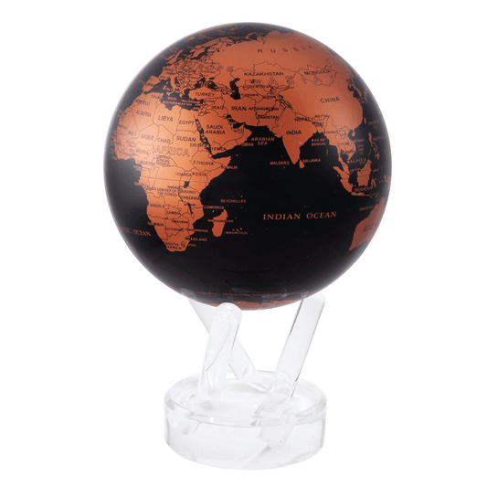 BLACK AND COPPER GLOBE - MOVA UK