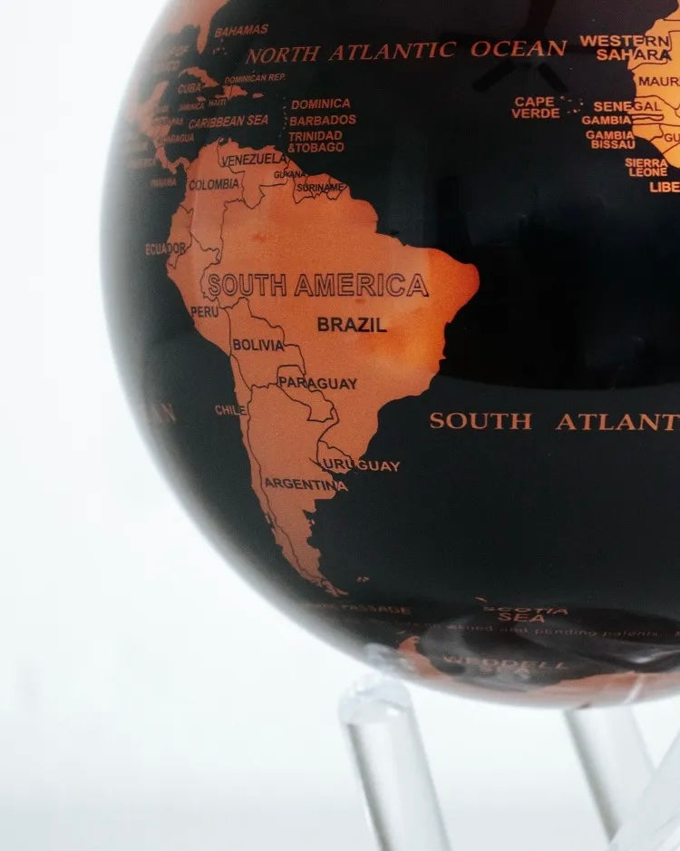 BLACK AND COPPER GLOBE - MOVA UK
