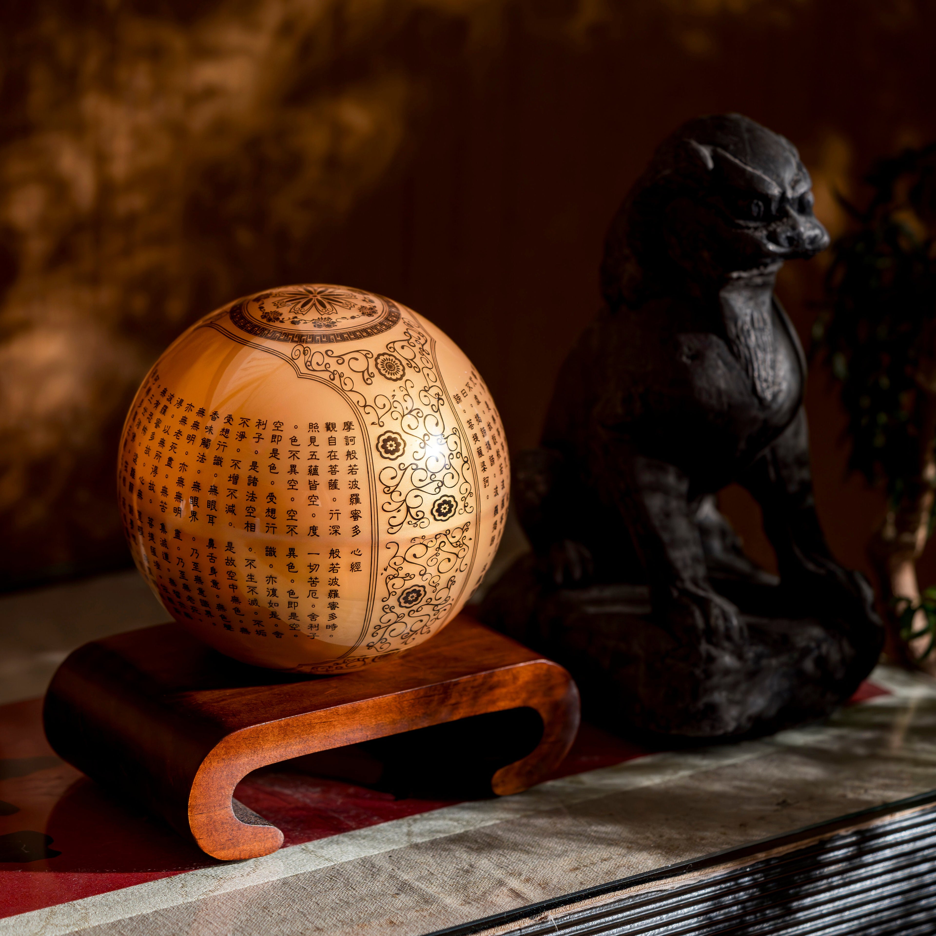 HEART SUTRA GOLD GLOBE - MOVA UK
