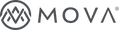 MOVA rotating globe brand logo