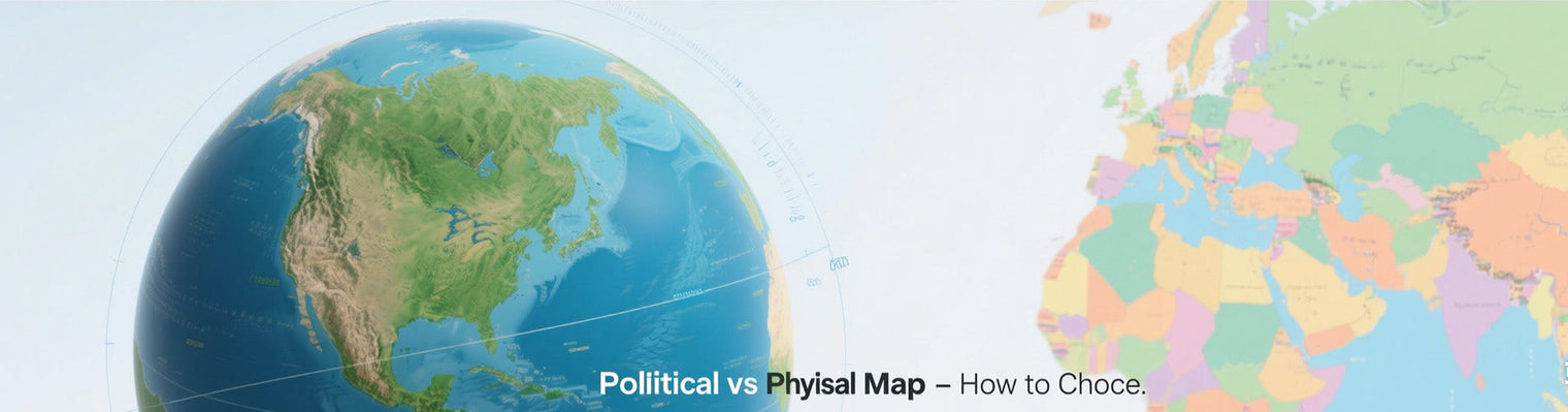Choosing the Perfect Globe: Political or Physical Map?