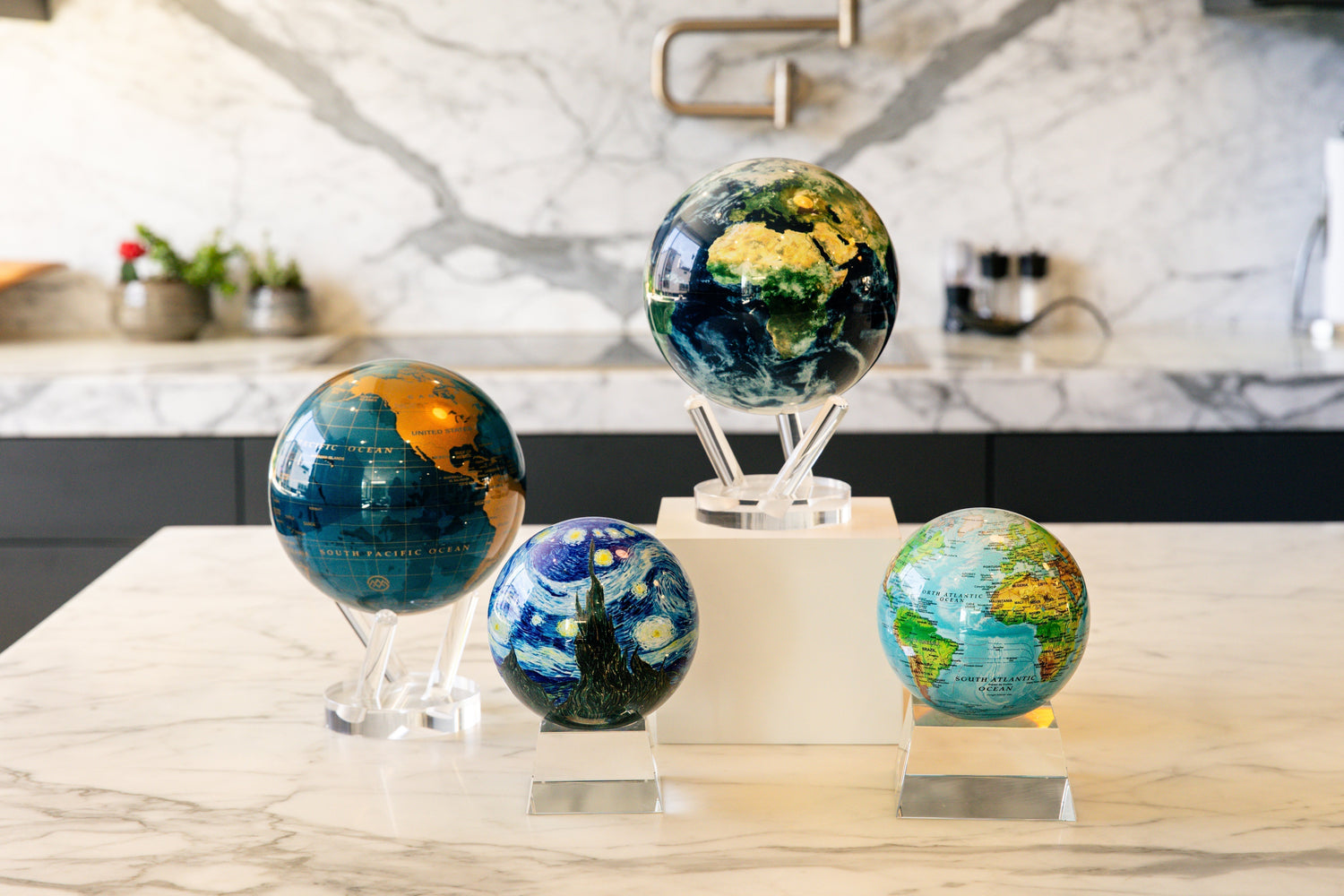 MOVA Globes on Display