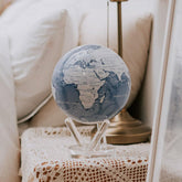 SKY BLUE AND WHITE GLOBE | details - MOVA UK