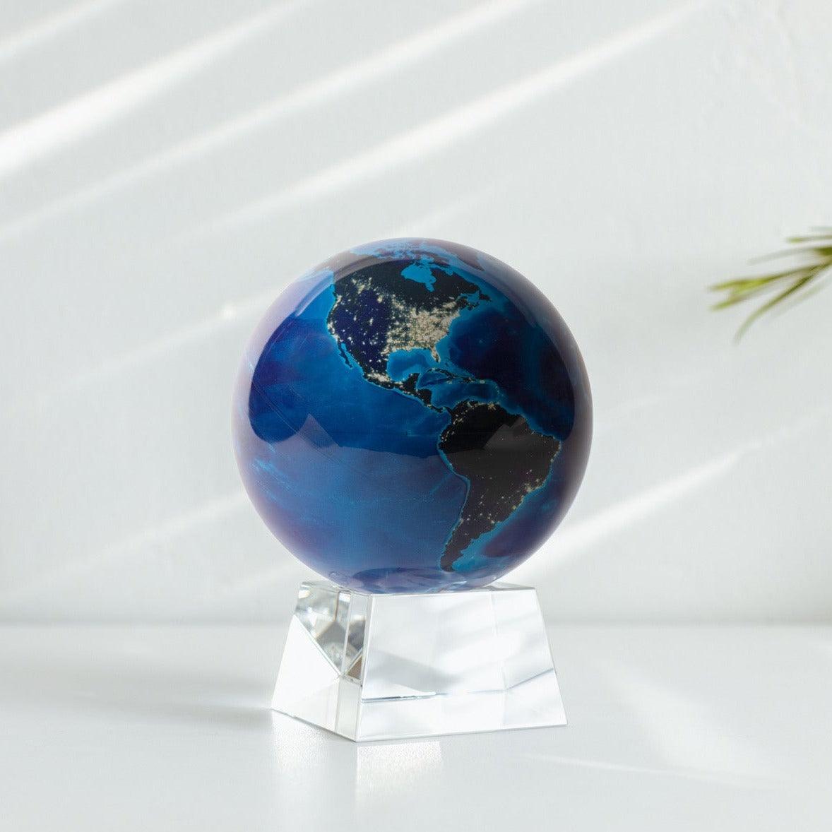 EARTH AT NIGHT | The Earth at Night globe uses over 400 satellite images from NASA - MOVA UK