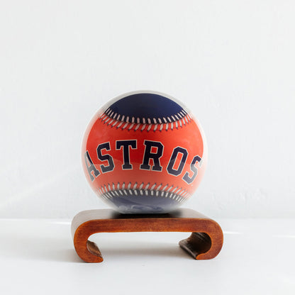 MLB® ASTROS™ GLOBE ( Region Limit) | No cords or batteries - movaglobes.store