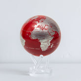 RED AND SILVER GLOBE - MOVA UK