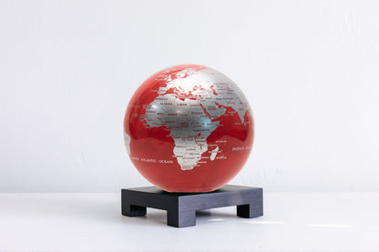 RED AND SILVER GLOBE | MOVA UK