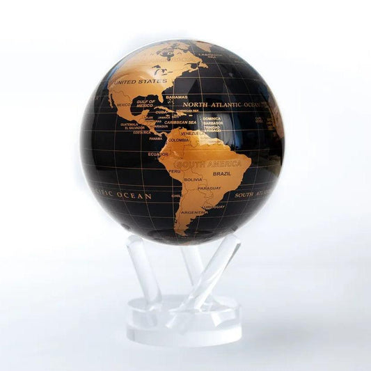 BLACK AND GOLD GLOBE - MOVA UK