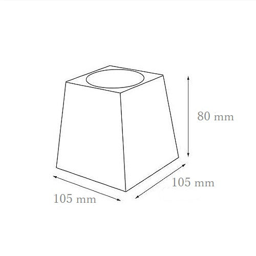 CRYSTAL BASE size of Length 105mm - MOVA UK