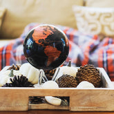 BLACK AND COPPER GLOBE - MOVA UK