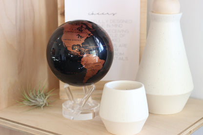 BLACK AND COPPER GLOBE - MOVA UK