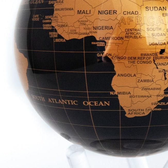 BLACK AND GOLD GLOBE - MOVA UK