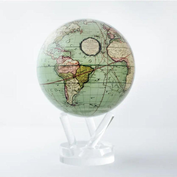 ANTIQUE CASSINI GREEN GLOBE