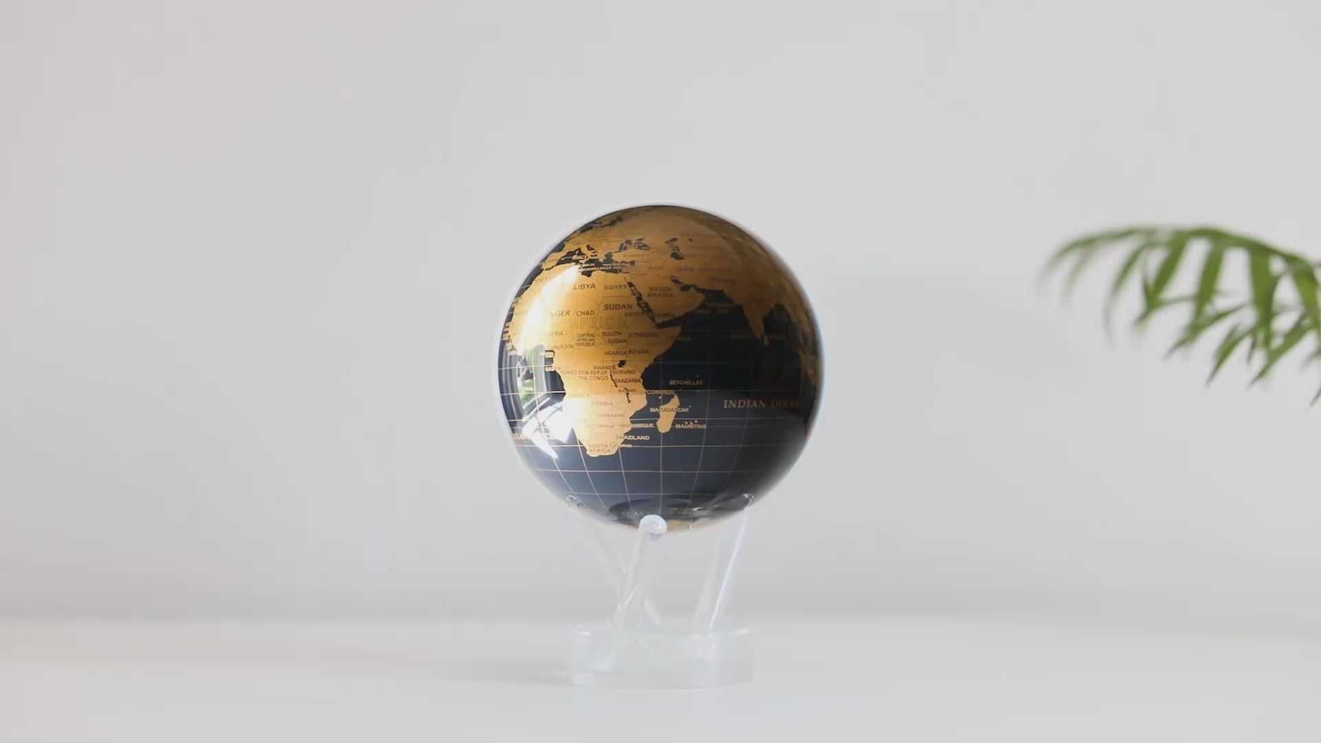 BLACK AND GOLD GLOBE VIDEO - MOVA UK