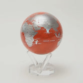 mova red and silver globe video