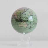 MOVA ANTIQUE CASSINI GREEN GLOBE VIDEO