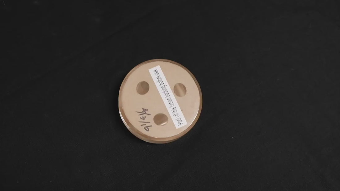 Clear acrylic MOVA globe base designed for elegant display support
